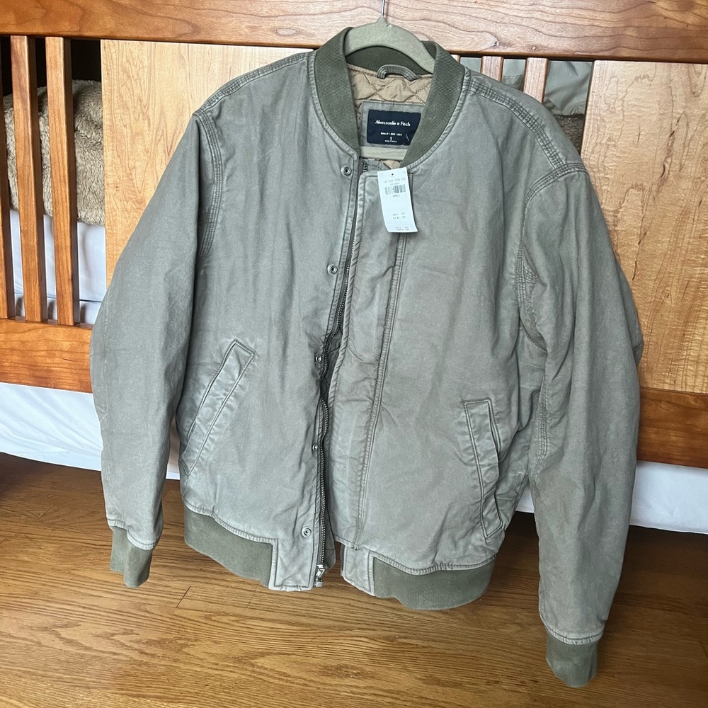 NWT men’s Abercrombie utility/workwear jacket